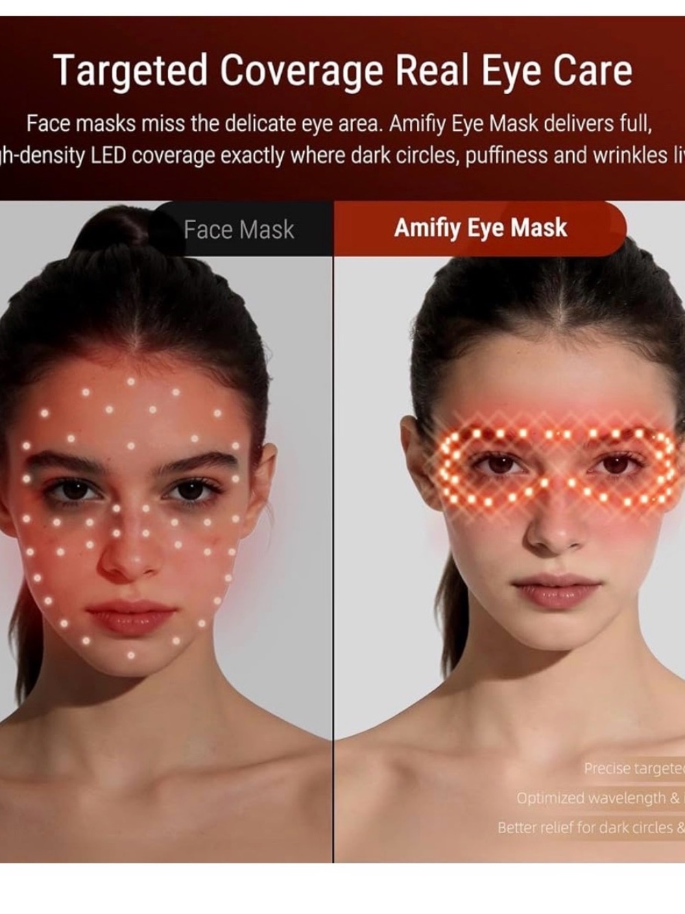 Pink LED Eye Mask - Picture 3 of 4